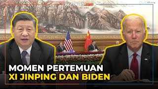 Saling Lambaikan Tangan di KTT, Xi Jinping Sapa Biden sebagai Teman Lamanya