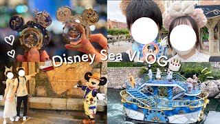 【Disney vlog】Dオタ彼氏の誕生日前日ディズニーvlog inシー🐠 | グリ三昧 | 20周年ブッフェ | 誕生日サプライズ🎂