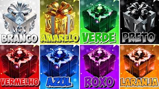 ESCOLHA 1 PRESENTE DE 8 🎁 #5 VOCÊ ESCOLHA QUAL PRESENTE? 👑 ELIGE 1 DE 8 🍀 CHOOSE YOUR GIFT