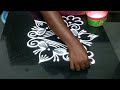 maasi special kolam🌸🌺 simple and easy kolam 🧡🌺traditional kolam ❤🧡kutty kolam