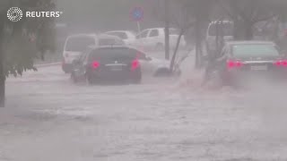 Floods submerge streets outside of Buenos Aires