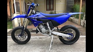 YAMAHA YZ125X 2023 MODIFIKASI SUPERMOTO