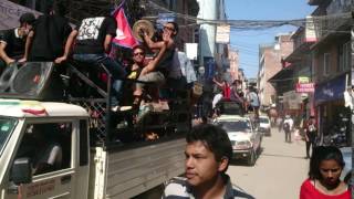 【ネパール】ネワール族新年1137年お祝いパレード（その2）/ Newari New Years parade at Thamel in Kathmandu, Nepal