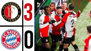 Feyenoord vs FC Bayern Munich | Champions League Highlights | All Goals \u0026 Key Moments