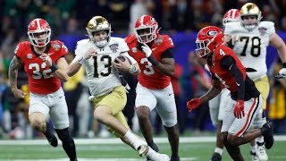 Notre Dame pounds Georgia in College Football Playoff Sugar Bowl for long-awaited glory