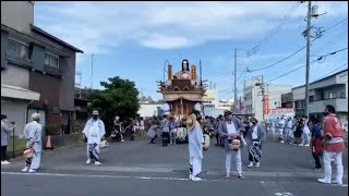 【LIVE】仲町と潮風會50周年引き廻し記念茨城県鹿嶋市　2022年8月27日