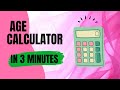 How to calculate age in python | Data Scientist