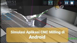 Aplikasi CNC Milling di Android, Instal & Pengoperasian, CNC Milling Simulator in android 2022