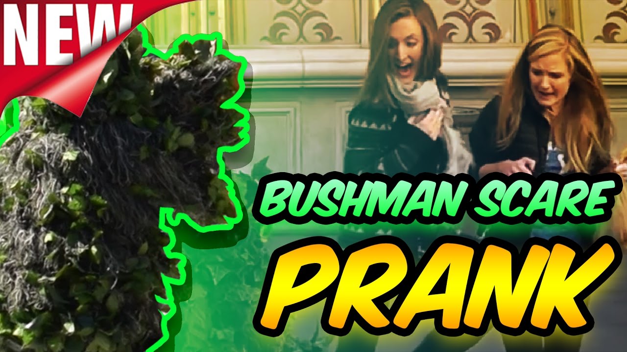 Funny Video Bushman Scare Prank Ghillie Suit Funny Prank Youtube Funny Video Bushman Scare Prank Ghillie Suit Funny Prank Youtube