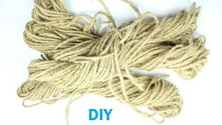 DIY 6 Amazing Jute Idea ||DIY Rope Crafting || Creative Diaries