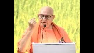 Swami Satyarupananda on Eternal Values for Achieving Human Excellence (Hindi)