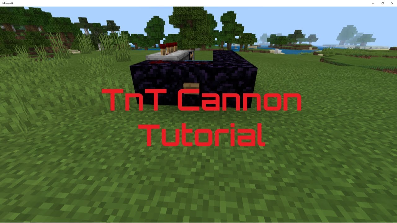 How To Make A Easy Tnt Launcher In Minecraft Bedrock Edition Akprb