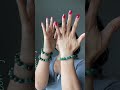 green agate bracelet