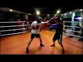 복싱 스파링 생체우승경험 3회 경력자 vs 겁없는 5개월 경력 복서 boxing sparring training