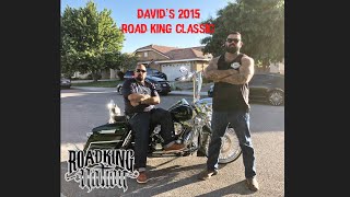 David’s beautiful 2015 Road King classic Vicla. ❌ ROAD KING NATION