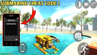 New Update Submarine RGS Tool Cheat Code in Indian Bike Driving 3D | Myths