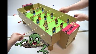 How to make table Football 2018 Zombies VS People