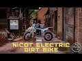 Nicot Moto E-Beast | 12kW Electric Dirt Bike | Riding at a 115 year old abandoned brick factory