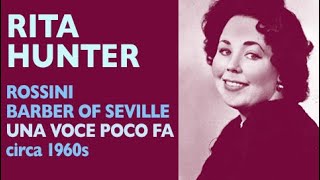 Rita Hunter - Rossini: BARBER OF SEVILLE, Una voce poco fa