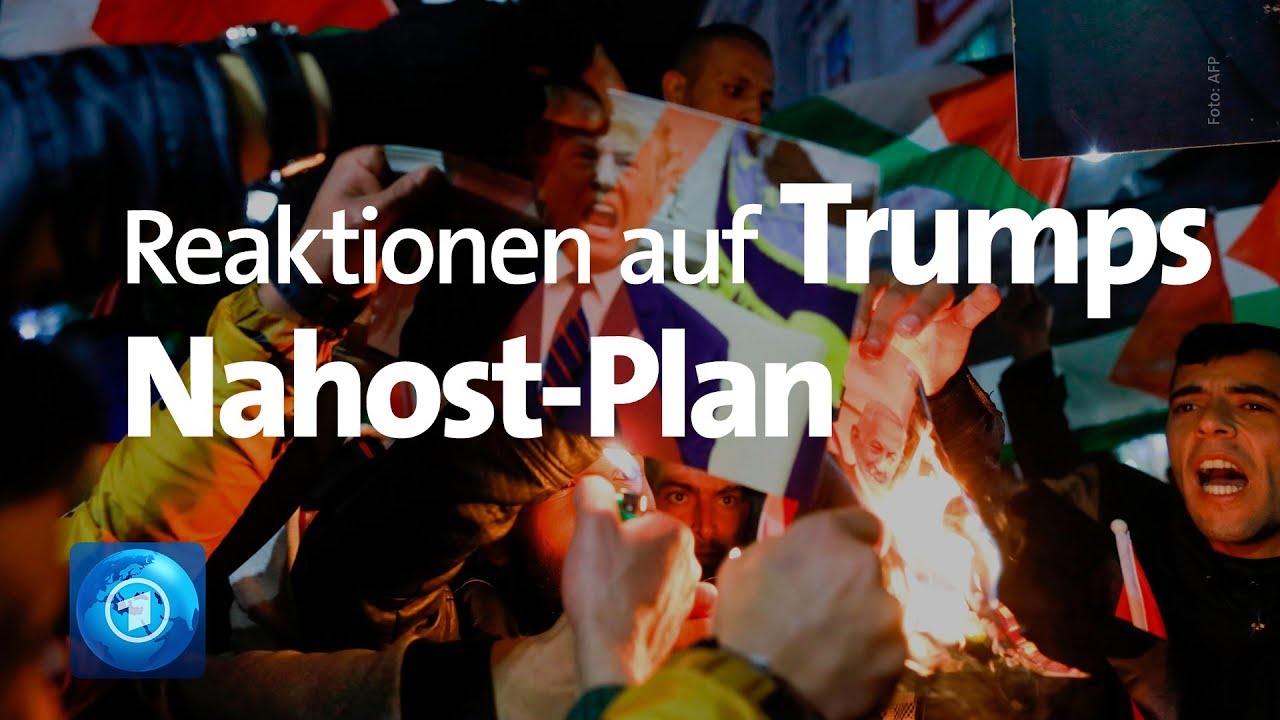 Palästinenserführung Lehnt Trumps Nahost-Plan Ab - YouTube