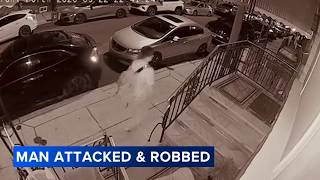 Man walking home from work brutally attacked, robbed in South Philadelphia