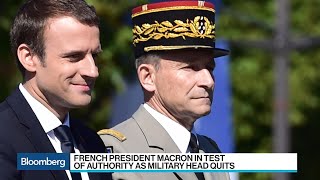 Macron's Reforms Tested by Military Resignation