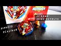 XIPHOID XCALIBUR + XTREME' (& HIGH REVOLVE) | Beyblade Burst Unboxing Battle Review