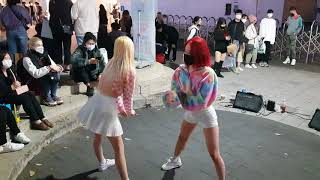 20201115 홍대 오늘은 핑크핑크 댄스팀 디엠(DIEM) 버스킹 05 - Up \u0026 Down 위아래 _ EXID