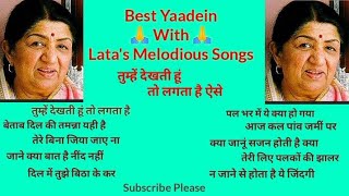 best yaadein with lata's melodious songs,#trending old songs,#old is gold songs,#aas music,