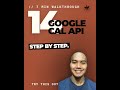 Google Calendar API setup in 7 minutes (full walkthrough)