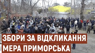 У Приморську намагалися розпочати процедуру щодо відкликання міського голови | Новини