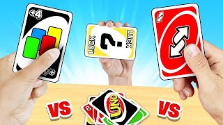 We ALL Had ONE CARD Left In UNO! (so angry)