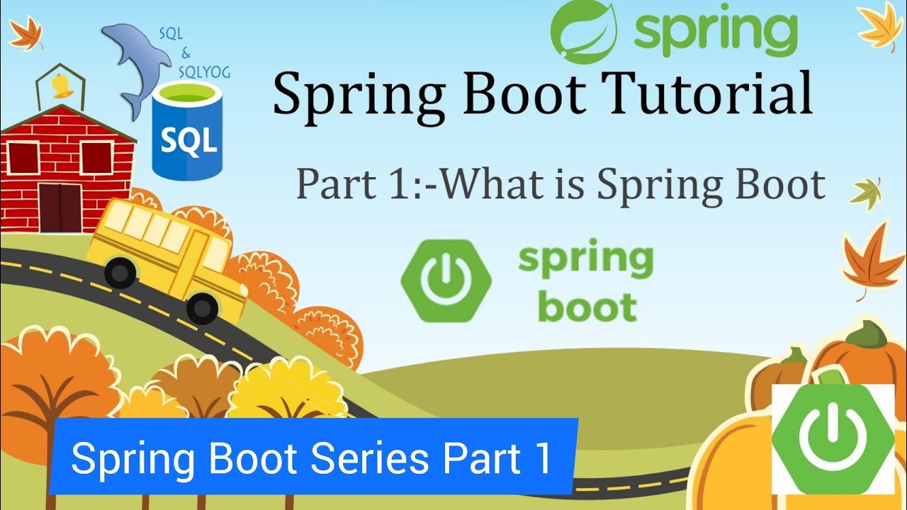 Spring Boot Part 1 Introduction About Spring Boot Youtube