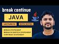 break and continue statements in Java with examples | Java Tutorial for Beginners | Amit Thinks