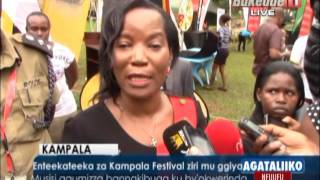 Enteekateeka za  Kampala Festival ziri mu ggiya