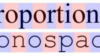 Monospace | Wikipedia audio article