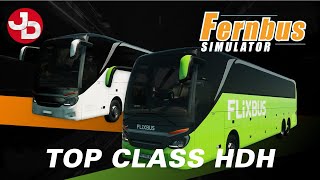 Detailed Look at Top Class HDH for Fernbus Simulator