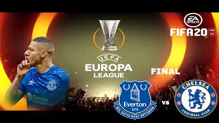 Everton x Chelsea - FINAL DA UEFA Europa LEAGUE - LIVE do EVERTON MODO CARREIRA FIFA 20