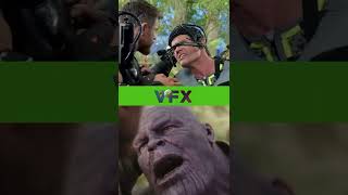 Hollywood Movie CGI Making Avengers Infinity War SNAP Scene Without CGI shorts
