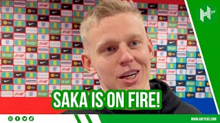 Bukayo Saka is on FIRE - Zinchenko on his Arsenal team-mate