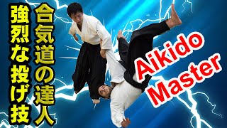 Amazing! Aikido Master's dynamic and beautiful techniques