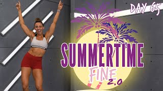 45 Minute Cardio Partyo and Abs Workout | Summertime Fine 2.0 - Day 65