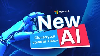 Microsoft’s New AI Clones Your Voice In 3 Seconds | AI Voice Generators!