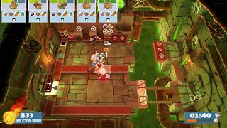 Overcooked 2: Night of the Hangry Horde, Level 1-3, 2 Players, 4 Stars (1573)