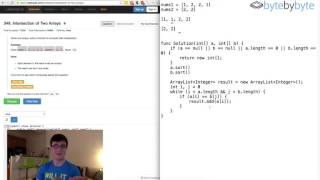 Live Demo: Array Intersection