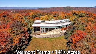 Vermont Land For Sale | 141+Acres | Vermont Real Estate For Sale | VT Luxurious Home