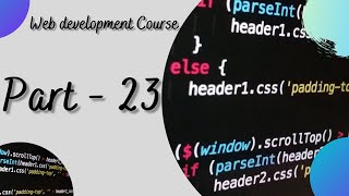 CSS: Lets make a navigation menu | Web Development Tutorial: part-23