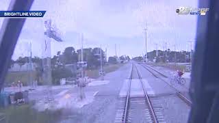 Brightline releases video of fatal train accident