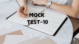 Mock Test -  10