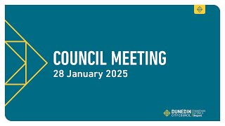 Council Meeting – Tuesday 28 January